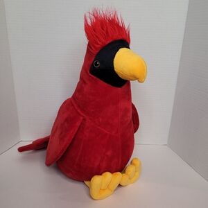 Red Cardinal Large Plush Stuffed Bird Animal 14"